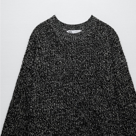 ZARA Knit Midi Sweater Dress BNWT - Picture 3 of 6